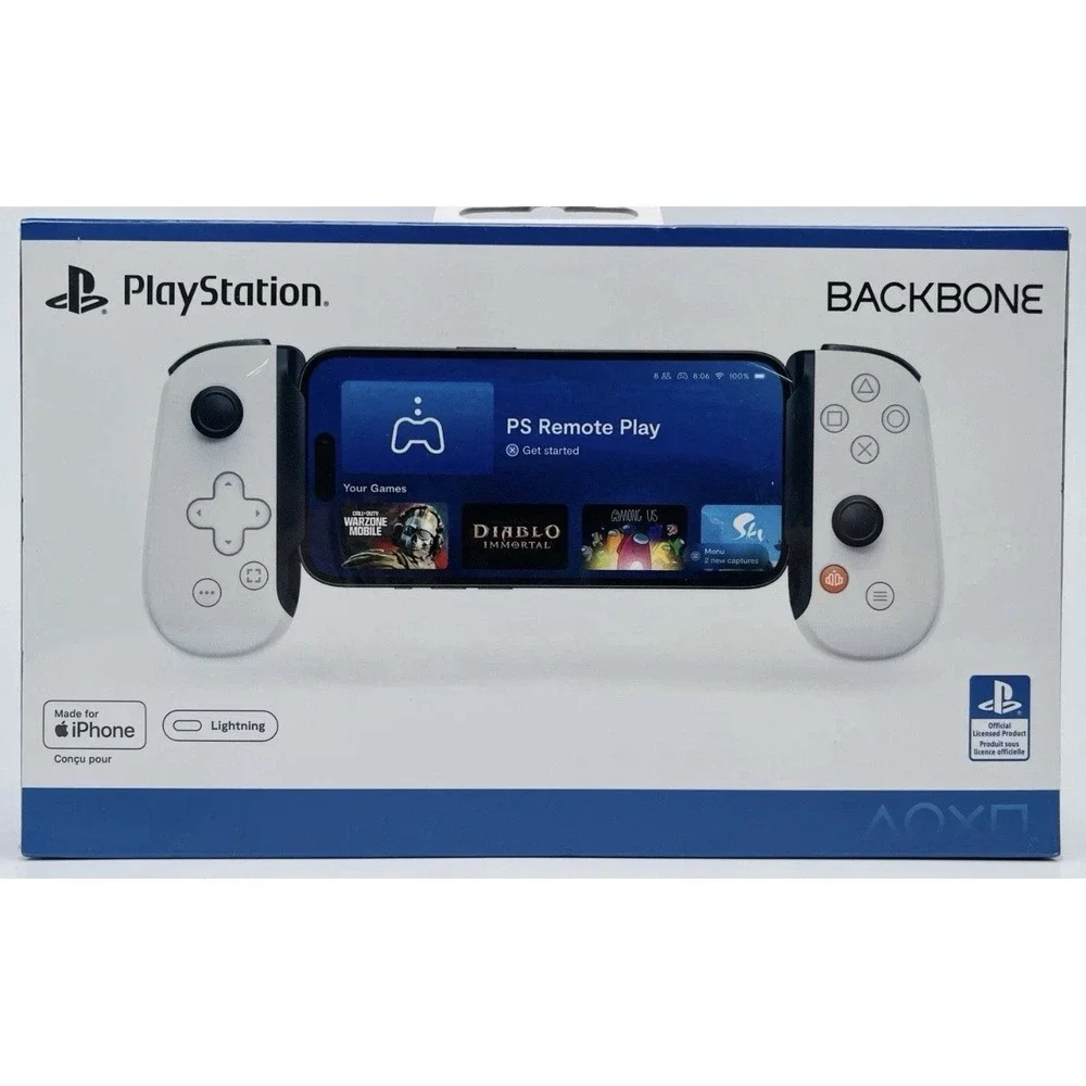 Backbone One PlayStation Edition Controller for iPhone Lightning White Sealed